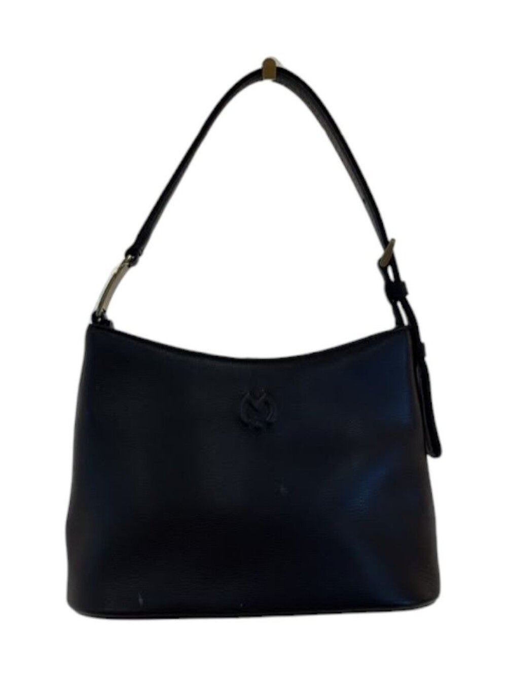 539143CR C1 Mila Schon Shoulder Bag Dark Brown Leather